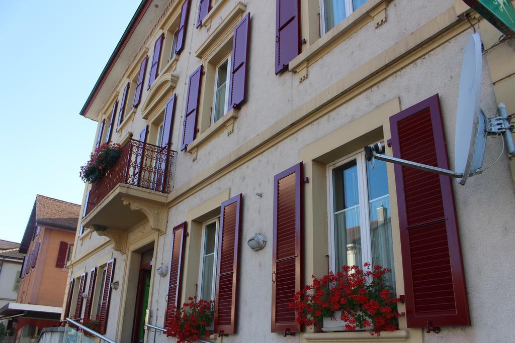 Hotel De La Gare Yvonand Kültér fotó