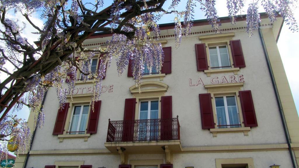 Hotel De La Gare Yvonand Kültér fotó